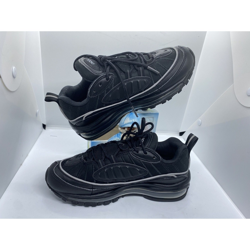 Nike Air Max 98 Black Off Noir AH6799-004 Womens Shoes Size US 7